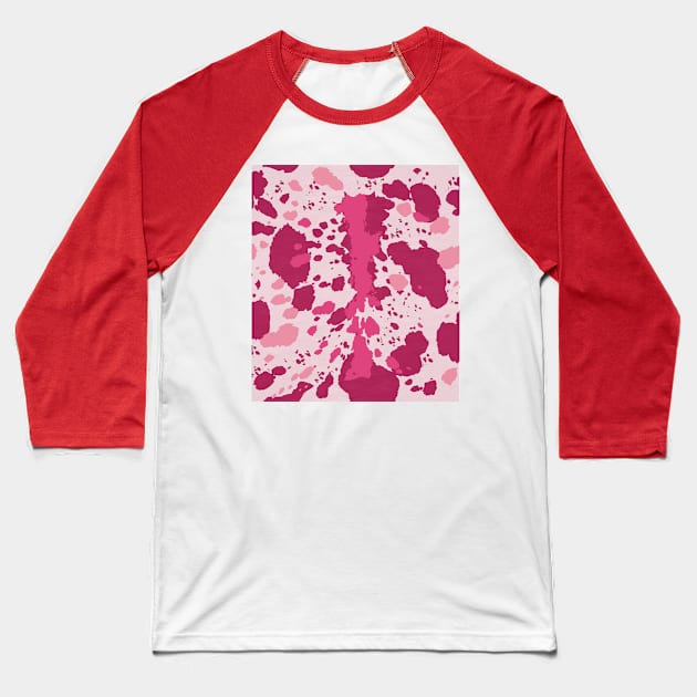 Cow Print Background. Baseball T-Shirt by RubyCollection